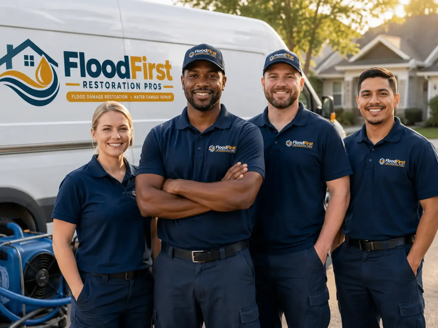 Flood Damage Restoration company in Russells Point, OH